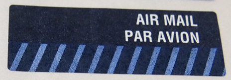 Airmail Sticker
